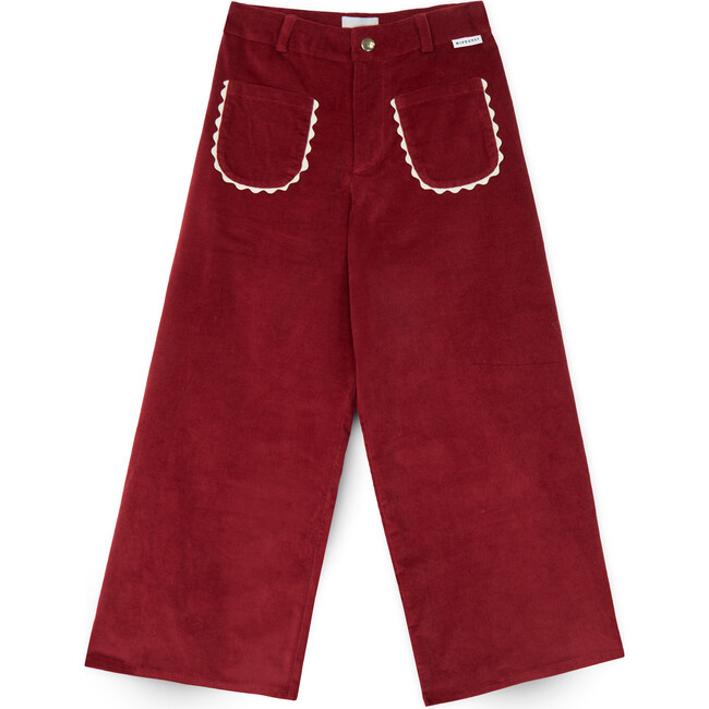 Emma Corduroy Pant, Biking Red