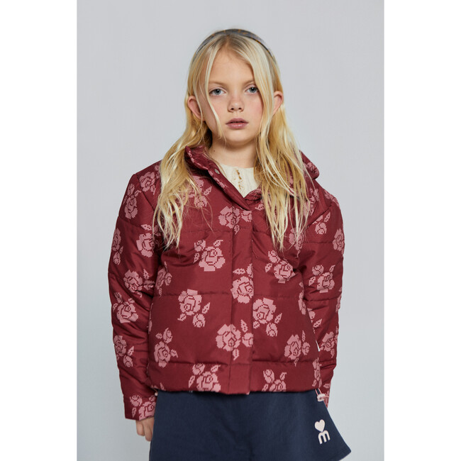 Gaia Flower Jacket, Rio Red - Jackets - 3