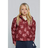Gaia Flower Jacket, Rio Red - Jackets - 3