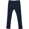 Charlotte Flamé Legging, Dark Blue - Pants - 1 - thumbnail