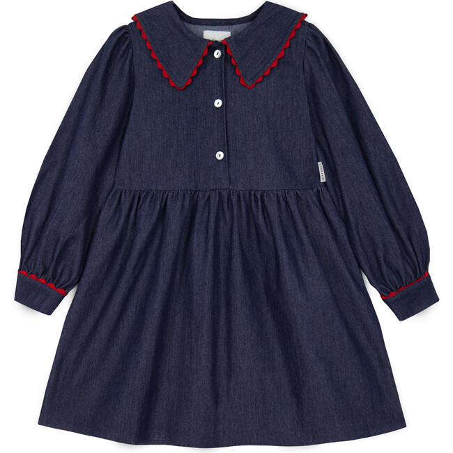 Cecilia Denim Dress, Blue