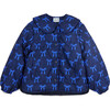 Anita Knot Jacket, Blue - Jackets - 1 - thumbnail