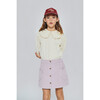 Cuore Corduroy Skirt, Mauve - Skirts - 2 - thumbnail