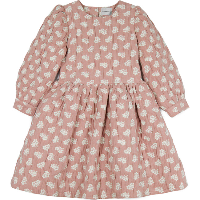 Anita Flower Dress, Faded Rose