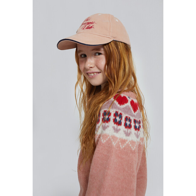 Greta Nordic Sweater, Nude Pink - Sweaters - 5