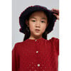 Cecilia Denim Hat, Blue - Hats - 2 - thumbnail