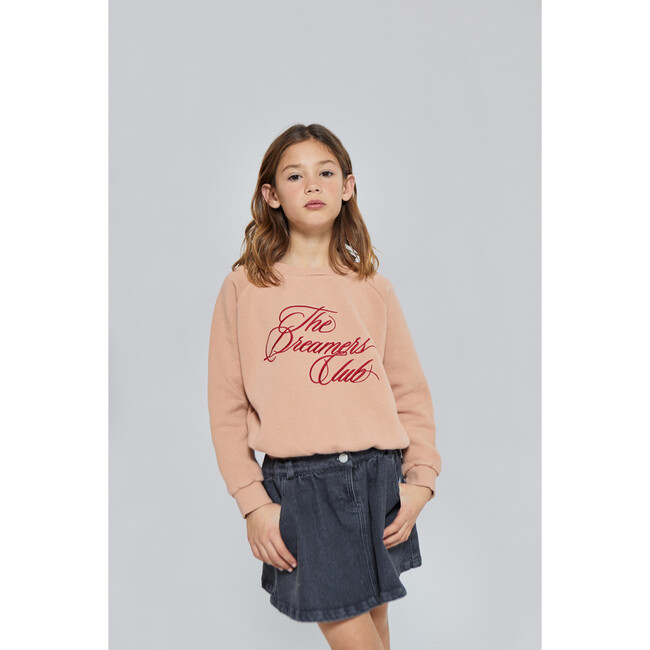 Club Felpa Sweatshirt, Pink Nude - Sweatshirts - 3