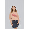 Club Felpa Sweatshirt, Pink Nude - Sweatshirts - 3 - thumbnail