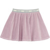 Aurora Velvet Skirt, Mauve - Skirts - 1 - thumbnail
