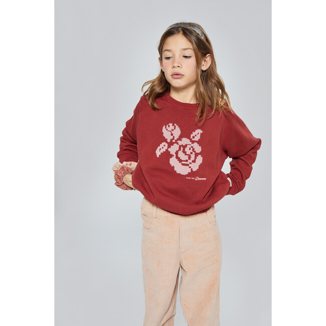 Adela Felpa Sweatshirt, Rio Red