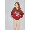 Adela Felpa Sweatshirt, Rio Red - Sweatshirts - 2
