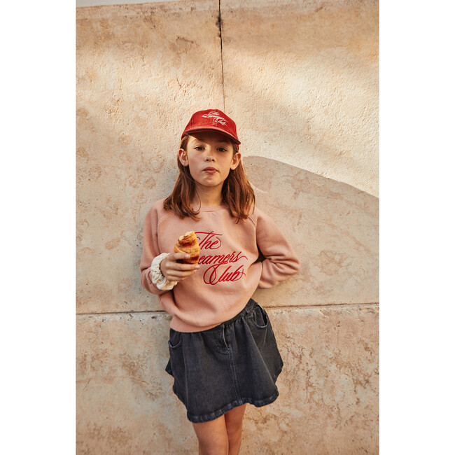 Club Felpa Sweatshirt, Pink Nude - Sweatshirts - 5