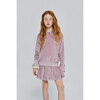 Aurora Velvet Skirt, Mauve - Skirts - 2