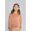 Aurora Velvet Sweatshirt, Pink Nude - Sweatshirts - 2