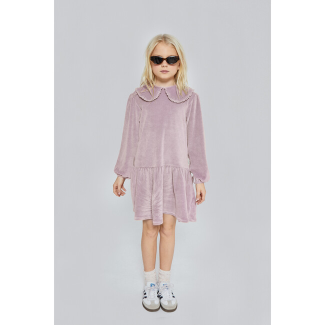 Aurora Velvet Dress, Mauve