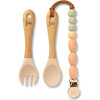 Dandelion Feeding Set + Clip - Tableware - 1 - thumbnail
