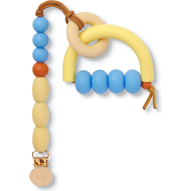 Bluebell Arch Ring Teether + Clip Set