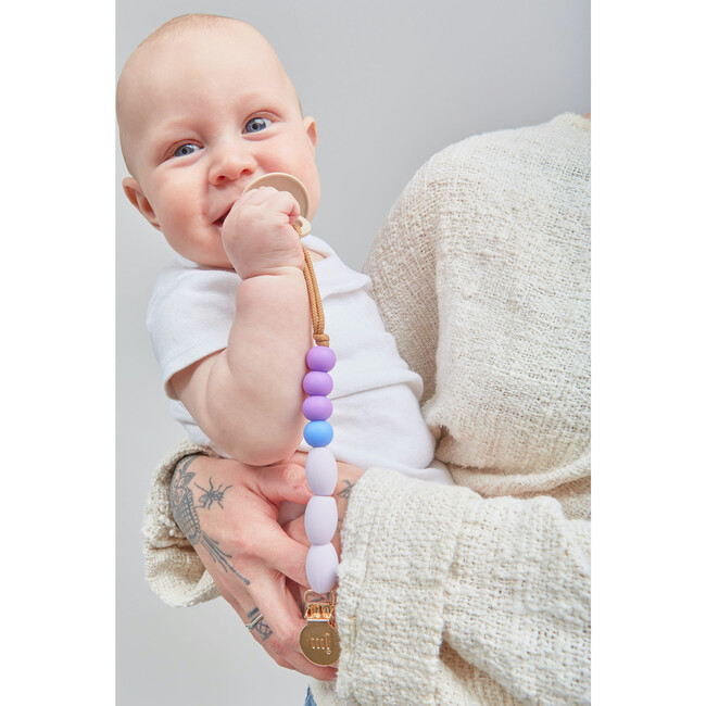 Plum Teether Clip