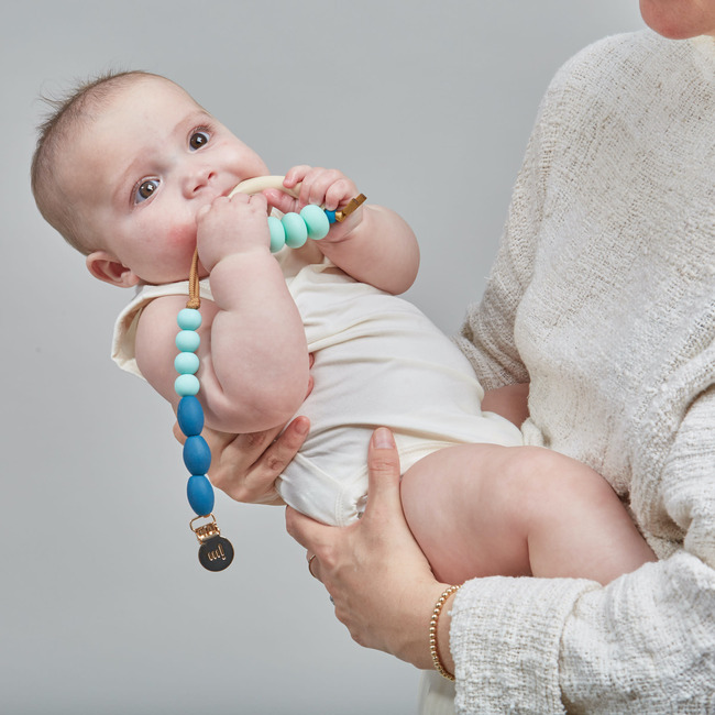 Ocean Arch Teether + Clip Set