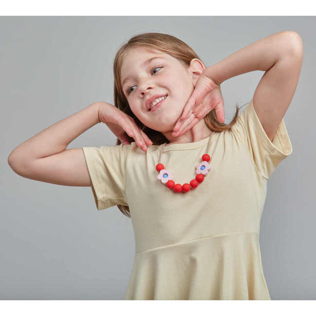 Rose Daisy Sensory Necklace