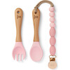 Rose Feeding Set + Clip - Tableware - 1 - thumbnail
