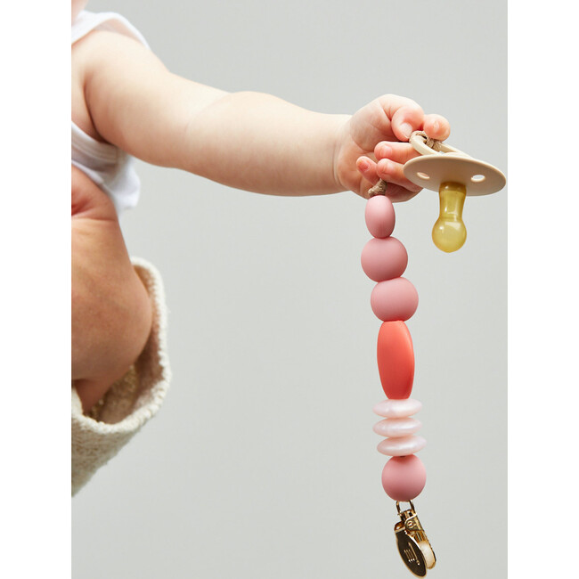 DISCONTINUED Rose Pacifier Clip - Pacifiers - 2