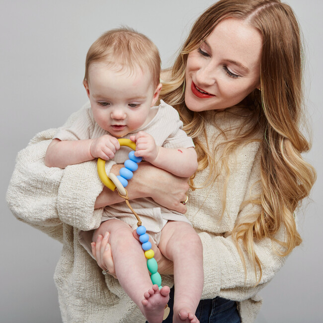 Pacific Arch Ring Teether + Clip Set - Teethers - 4