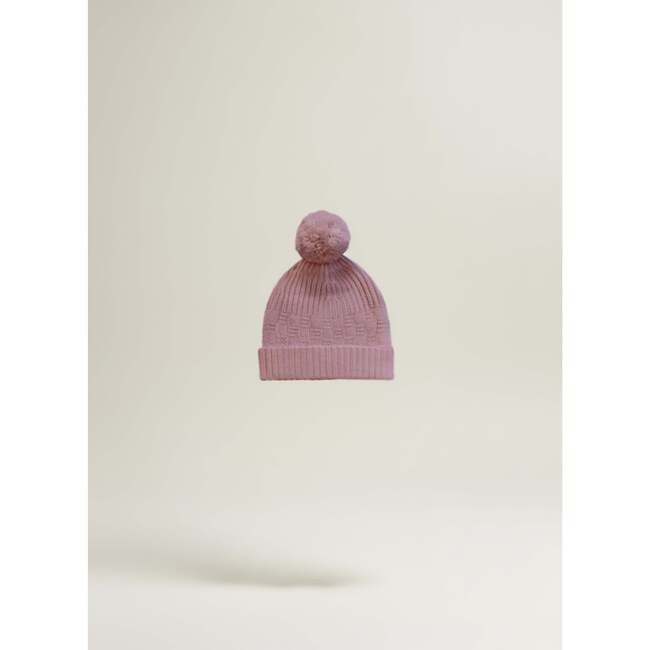 The Aspen Cashmere Baby Beanie, Rose