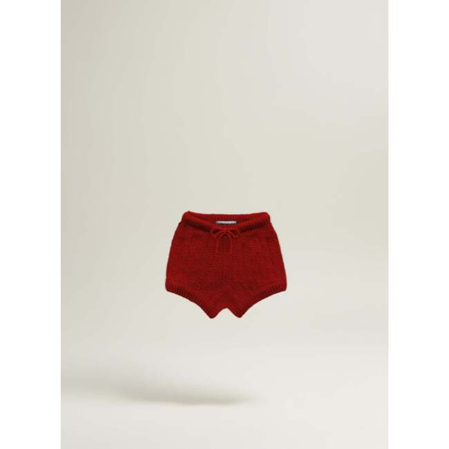 The Aspen Cashmere Baby Bloomer, Scarlet Red