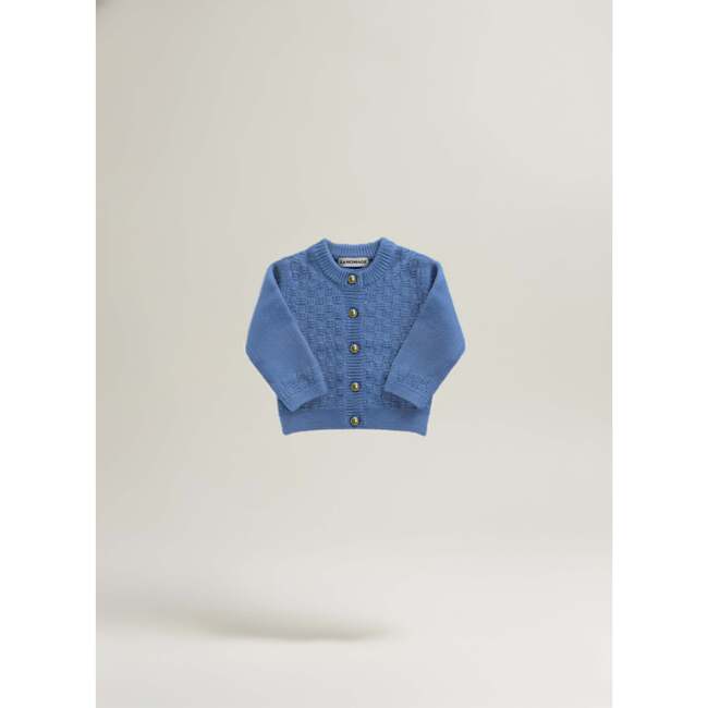 The Aspen Cashmere Baby Cardigan, Sky Blue
