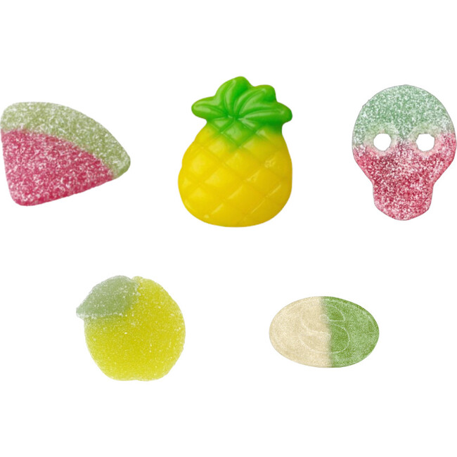 Swedish Candy Mix, Sour Apple, Pineapple, and Watermelon