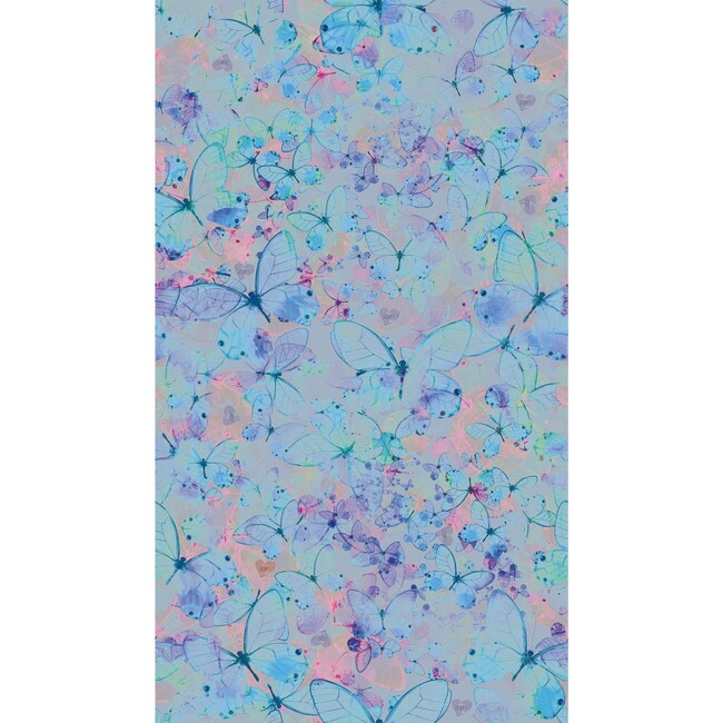 Imperial Purple Short With Butterfly Waistband