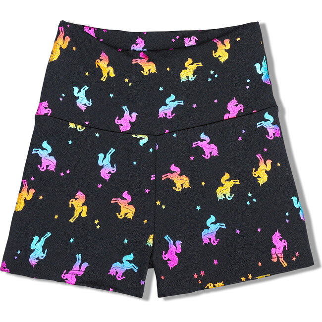 Holographic Unicorn High Waisted Short