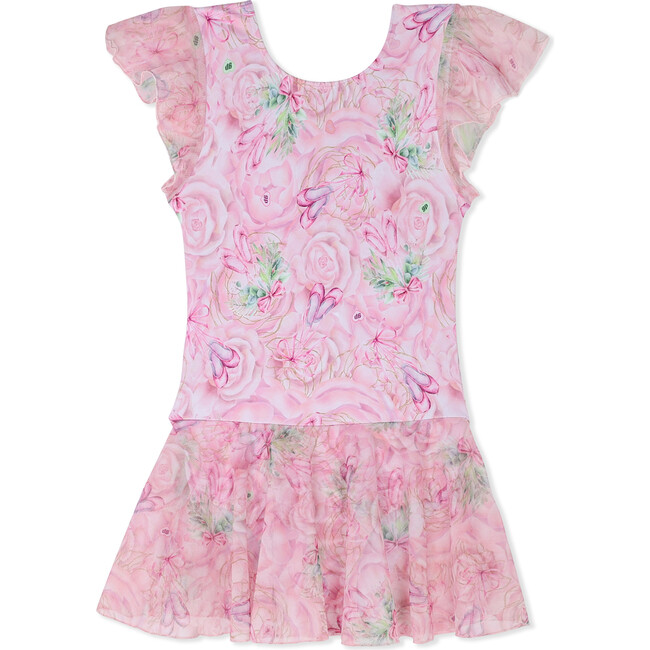 Ballet Bows Skirted Leotard