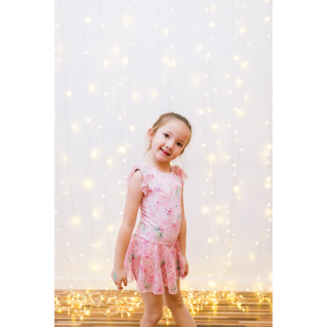 Ballet Bows Skirted Leotard