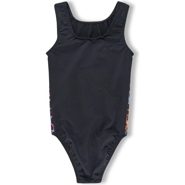 Perfect Fit Black Rainbow Leopard Leotard