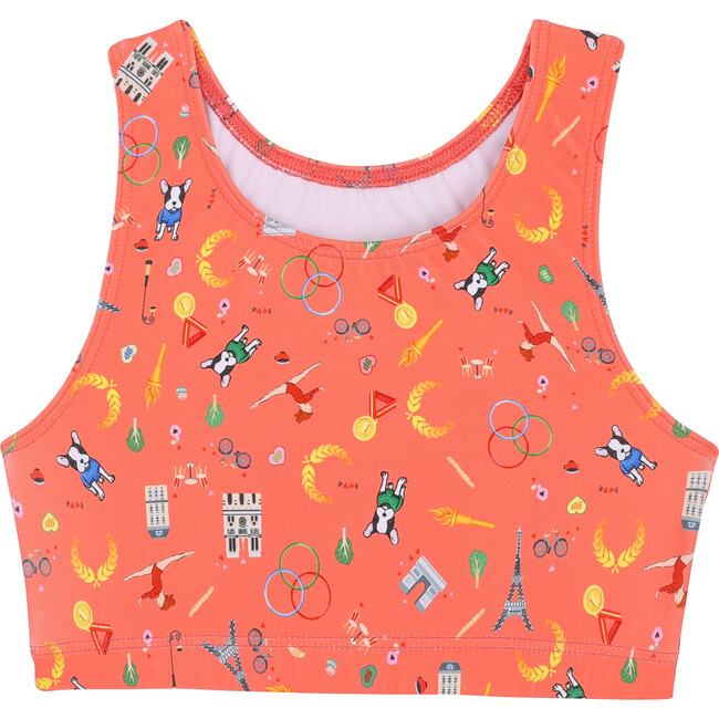 Olympics In Paris Sports Bra Crop