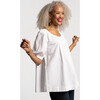 Women's Zonda Top, White - T-Shirts - 2 - thumbnail
