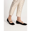 Precious Mary Jane Velvet, Black - Mary Janes - 2 - thumbnail