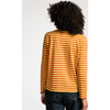 Women's Striped Top, Yellow Thick/Red Thin - Base Layers - 3 - thumbnail