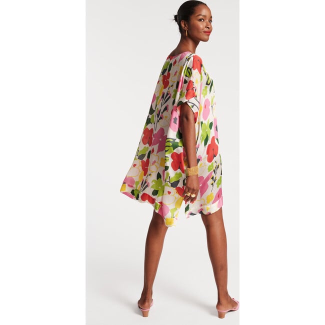 Women's Luna Mini Dress Poppy Meadow, Oyster/Multi