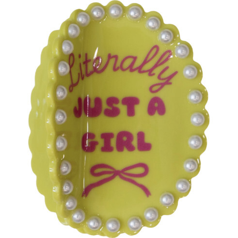 Kaxi Framed Eclectic Claw, Literally Just a Girl