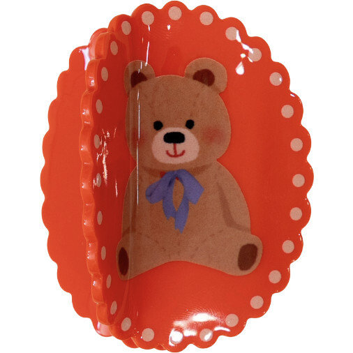 Kaxi Framed Eclectic Claw, Teddy Bear