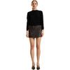 Leather Wrap Skirt, Brown - Skirts - 1 - thumbnail
