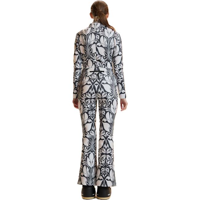 Bonded Ski Suit, Black/White - Snowsuits - 3