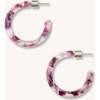 Mini Hoops, Amethyst - Earrings - 1 - thumbnail