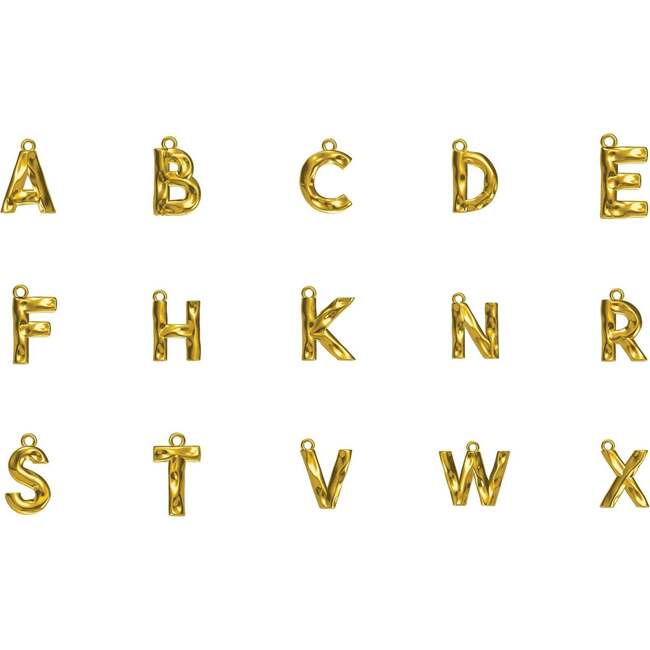 Monogram Necklace, Silk Cord - Necklaces - 4