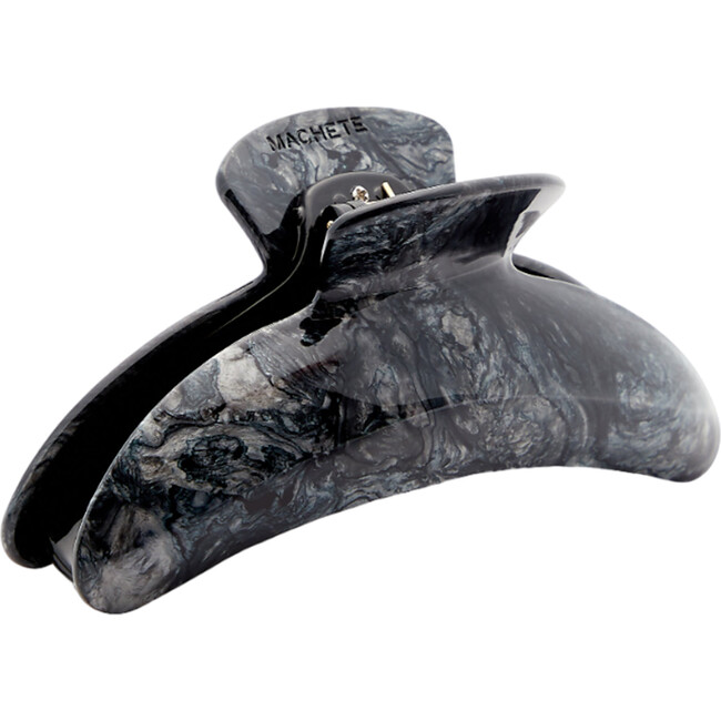 Jumbo Heirloom Handcrafted Claw Clip, Obsidian