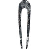 French Hand-Sculpted Hair Pin, Obsidian - Hair Accessories - 1 - thumbnail