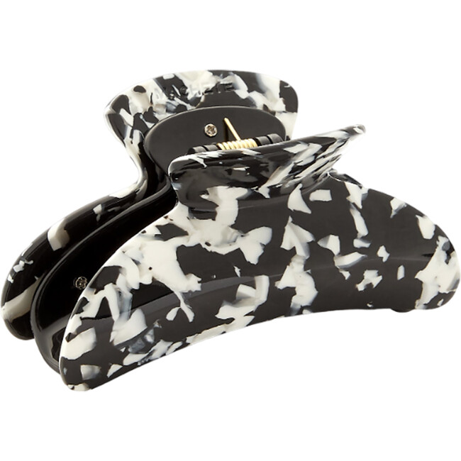 Grande Heirloom Handcrafted Claw Clip, Noir